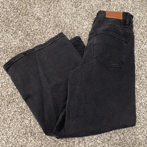Madewell wide leg crop Jean